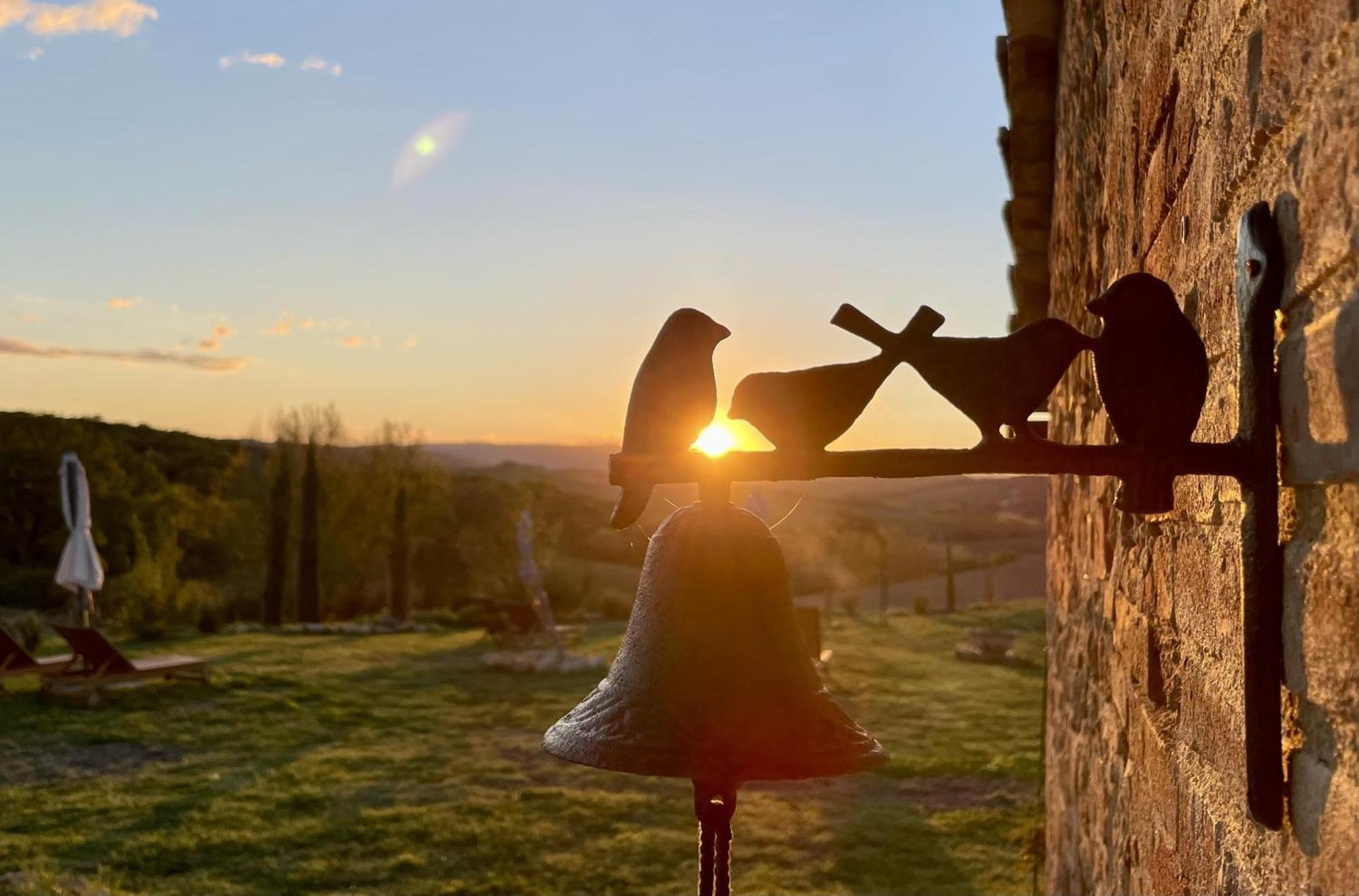 Вілла Vento D'Orcia П'єнца Екстер'єр фото