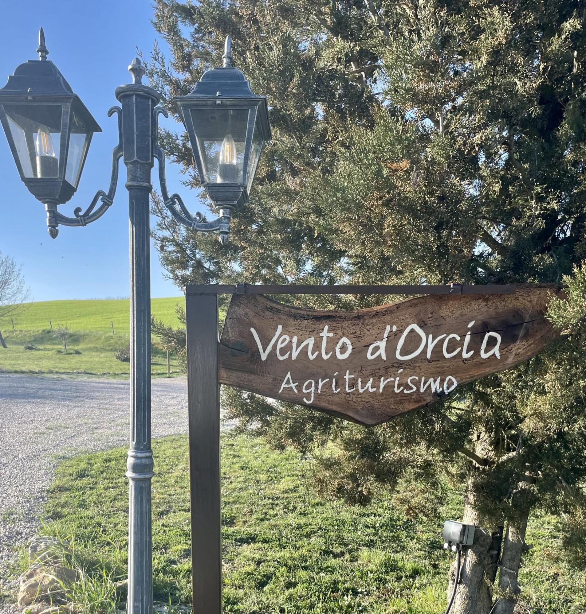 Вілла Vento D'Orcia П'єнца Екстер'єр фото