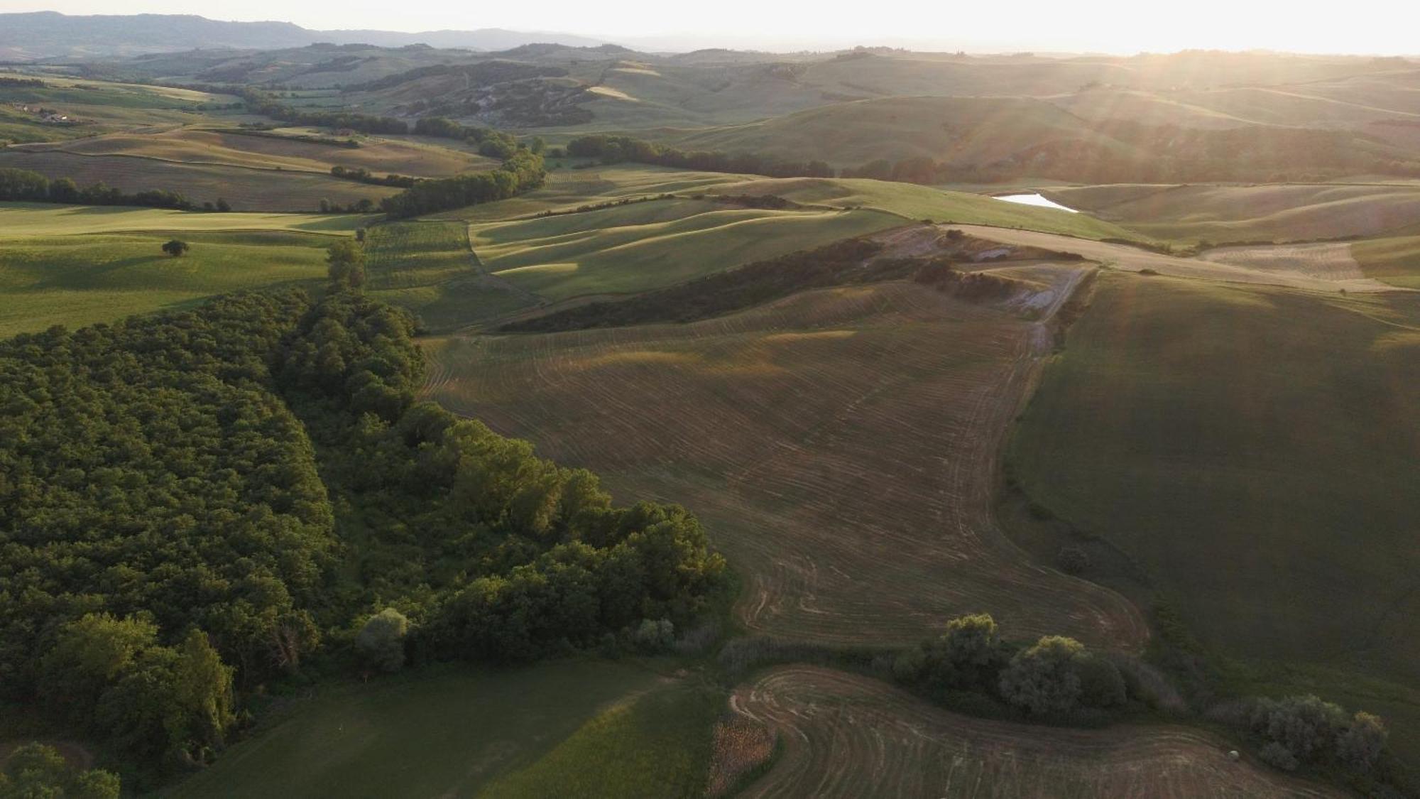 Вілла Vento D'Orcia П'єнца Екстер'єр фото