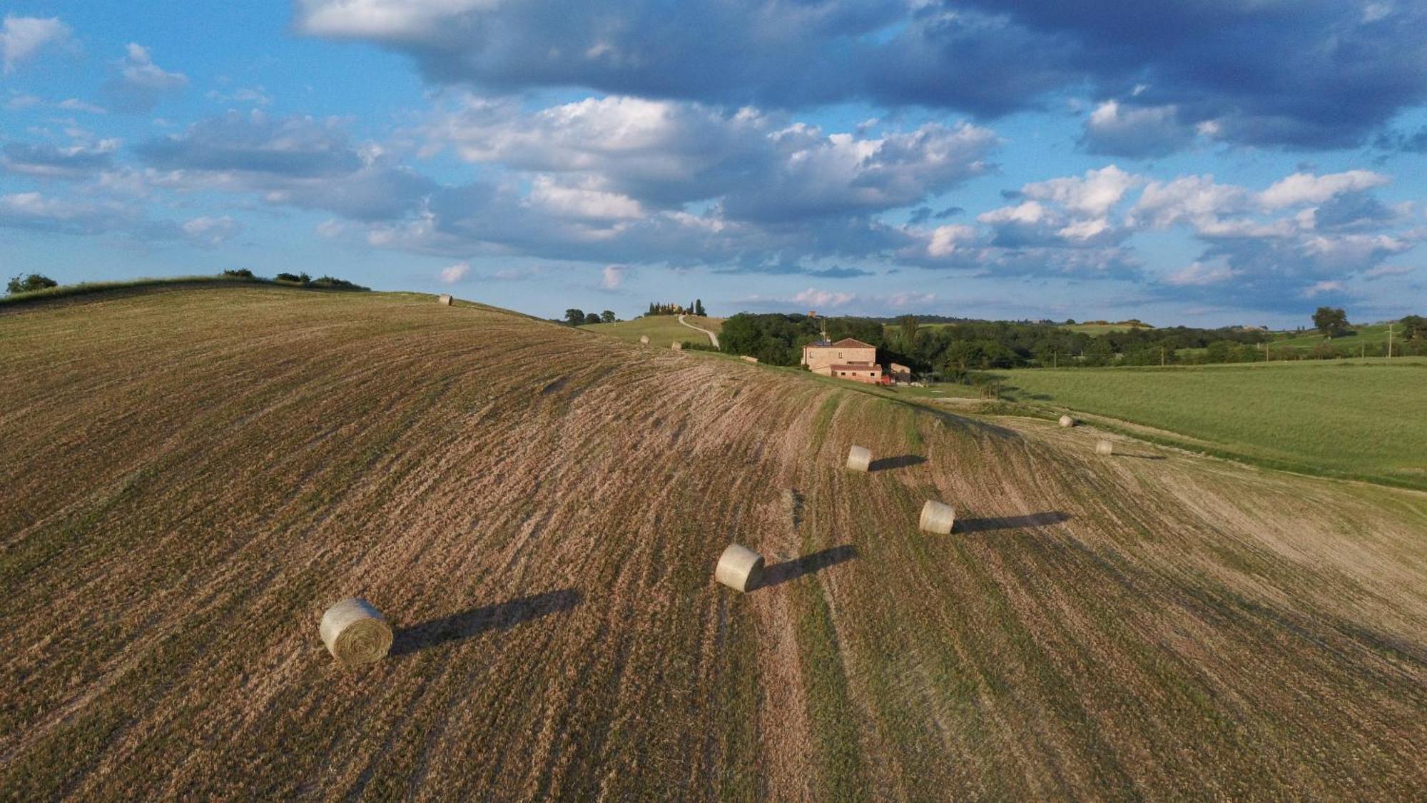 Вілла Vento D'Orcia П'єнца Екстер'єр фото