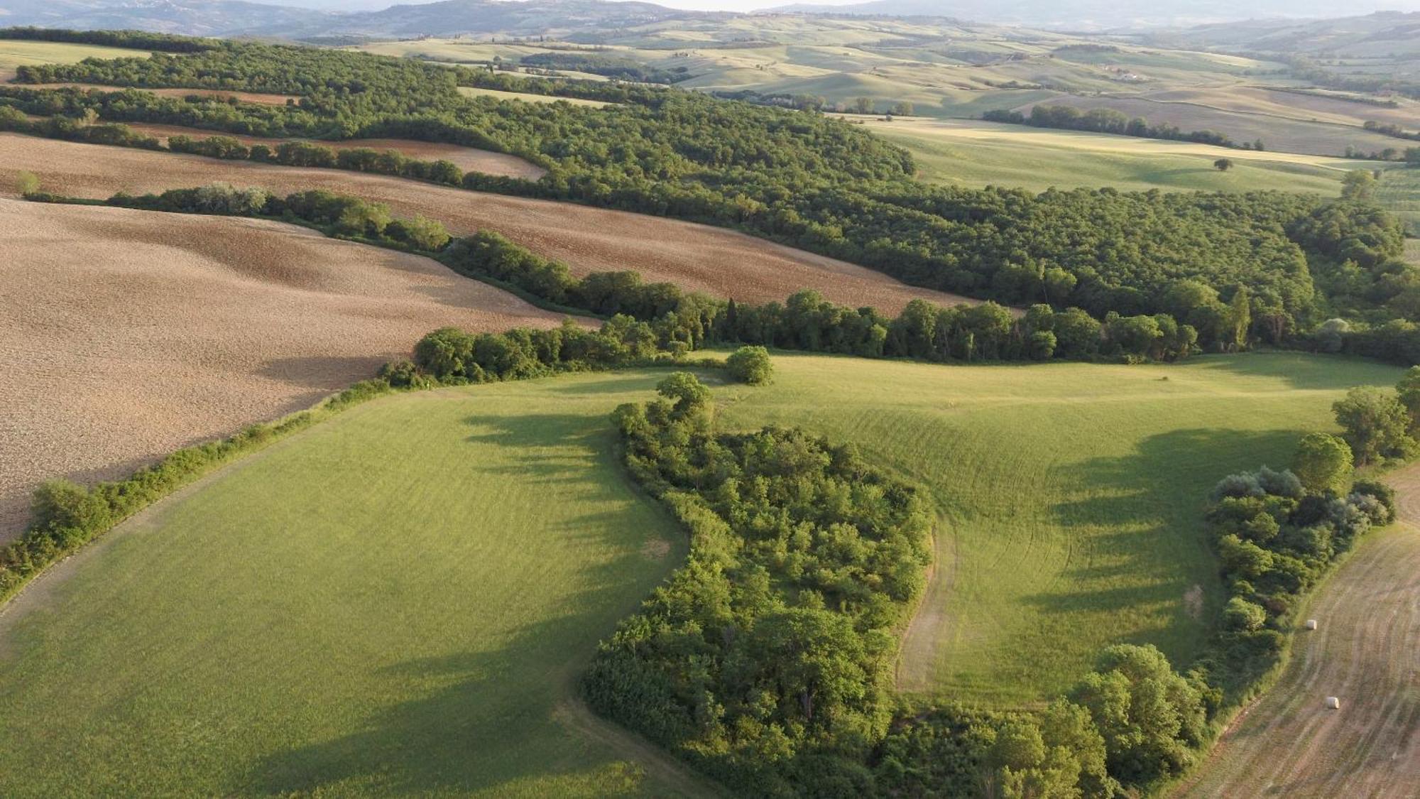Вілла Vento D'Orcia П'єнца Екстер'єр фото