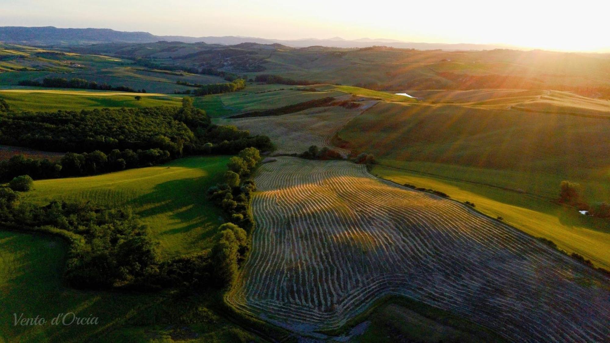 Вілла Vento D'Orcia П'єнца Екстер'єр фото